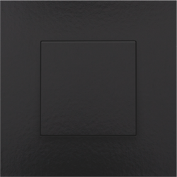 Jedno tlačidlo pre Niko Home Control, Bakelite® piano black coated