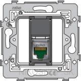 Spodok zásuvky 1xRJ45 STP (tienené) CAT5E bez rozp. NEW