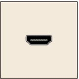 Zásuvka HDMI-skrutkový konektor-CREAM