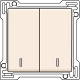 2x1/2 Kolíska s okienkom-CREAM