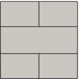 Stredový kryt 4xbezpot.tlačidlo 24V-LIGHT GREY