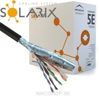 Kábel FTP Cat 5e/UV-Solarix