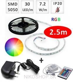 Kompletná sada RGB LED pásu